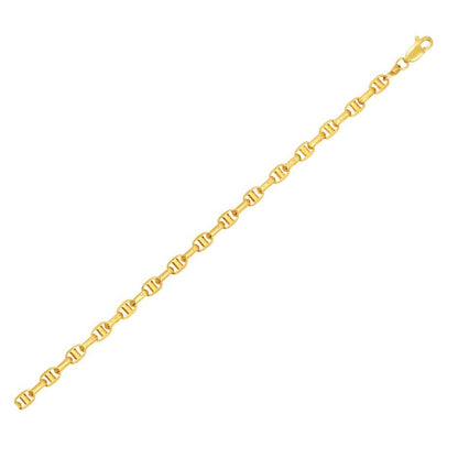 14k Yellow Gold Lite Anchor Chain