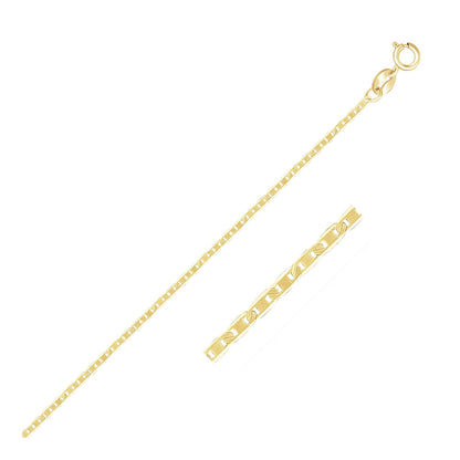 10k Yellow Gold Mariner Link Chain