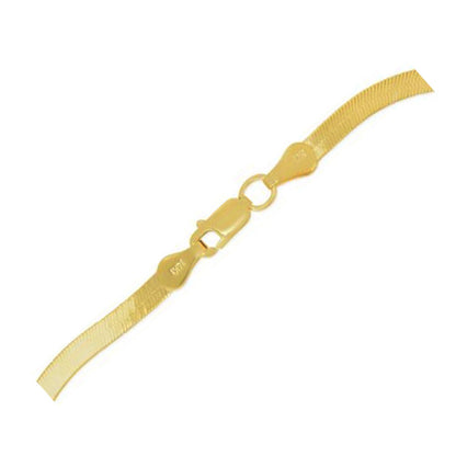 14k Yellow Gold Super Flex Herringbone Chain