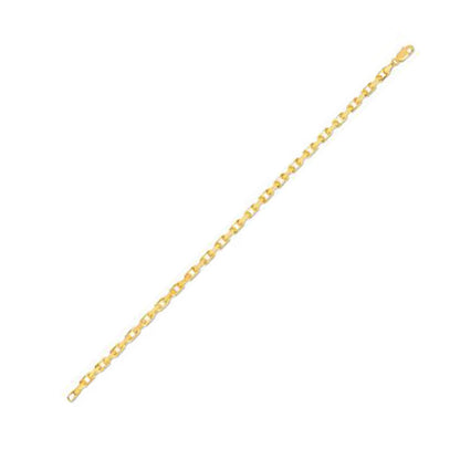 14k Yellow Gold French Cable Link Chain