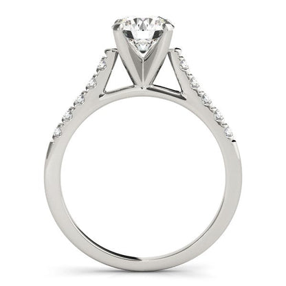 14k White Gold Cathedral Design Diamond Engagement Ring (1 1/8 cttw) RCJ Rings  CELESTIA LUXE JEWELLERS