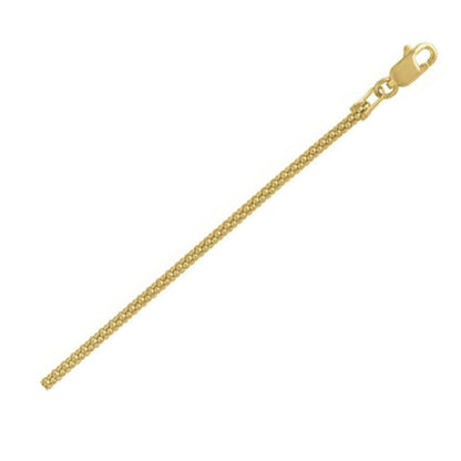Popcorn Chain in 14k Yellow Gold