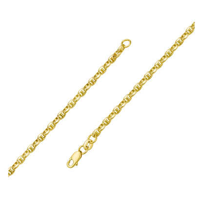 14k Yellow Gold Lite Anchor Chain