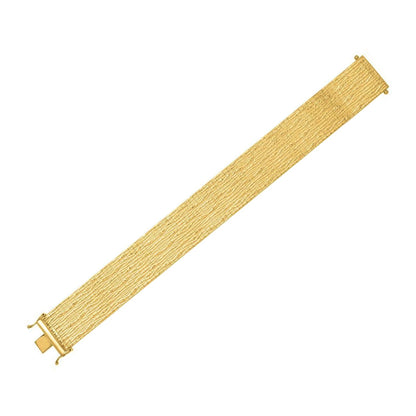 Glacier Bracelet in 14K Yellow Gold