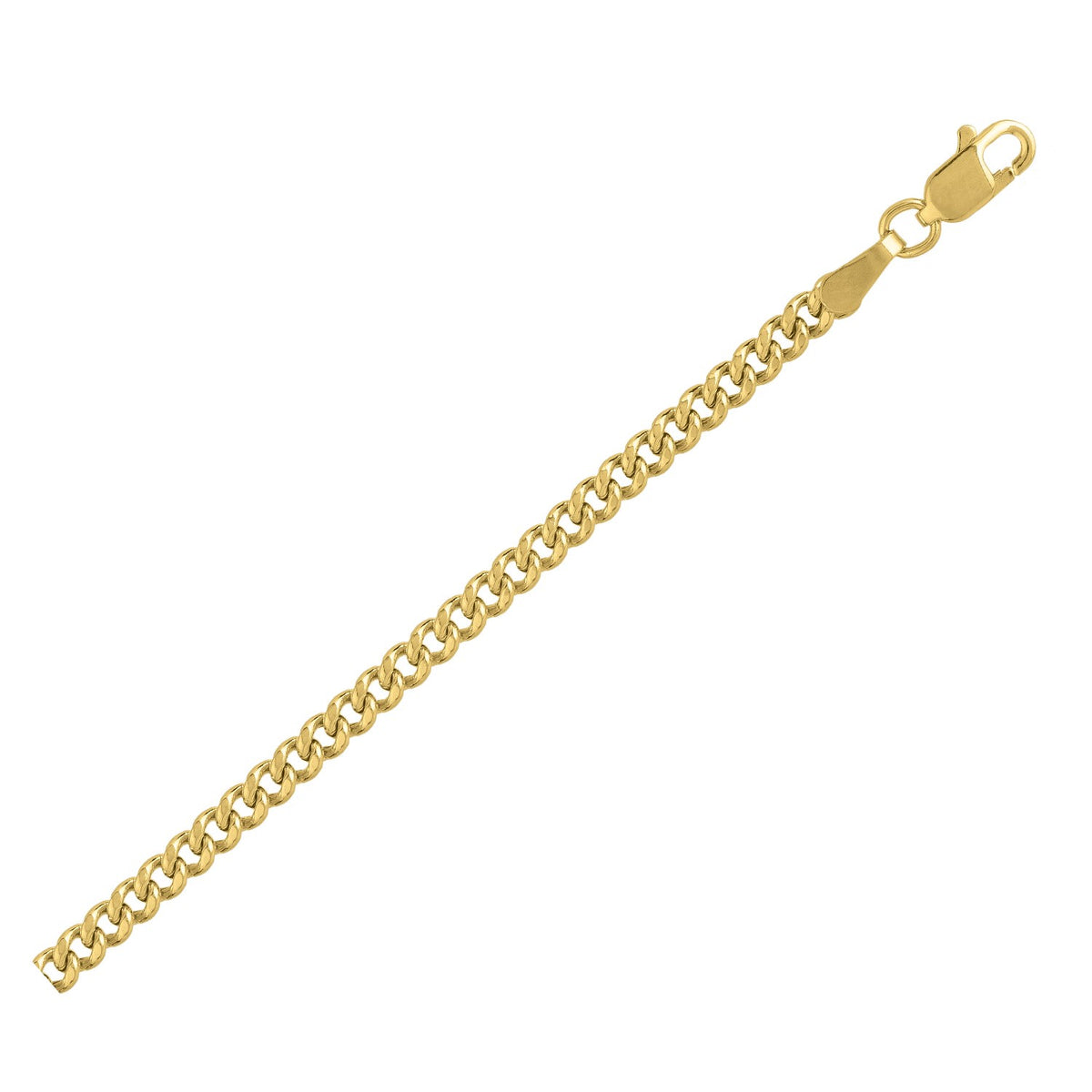 14k Yellow Gold Light Gourmette Chain