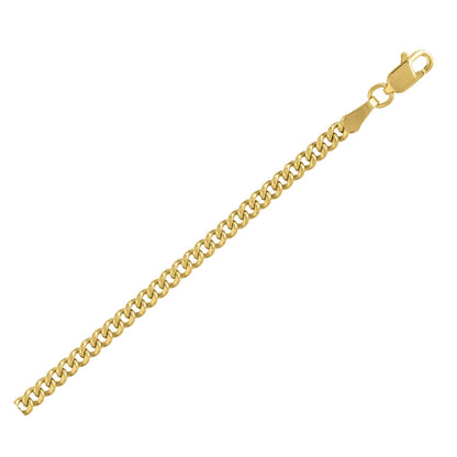 14k Yellow Gold Light Gourmette Chain