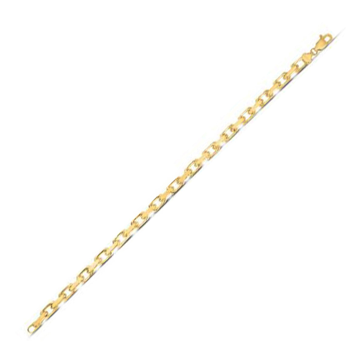 14k Yellow Gold French Cable Link Chain
