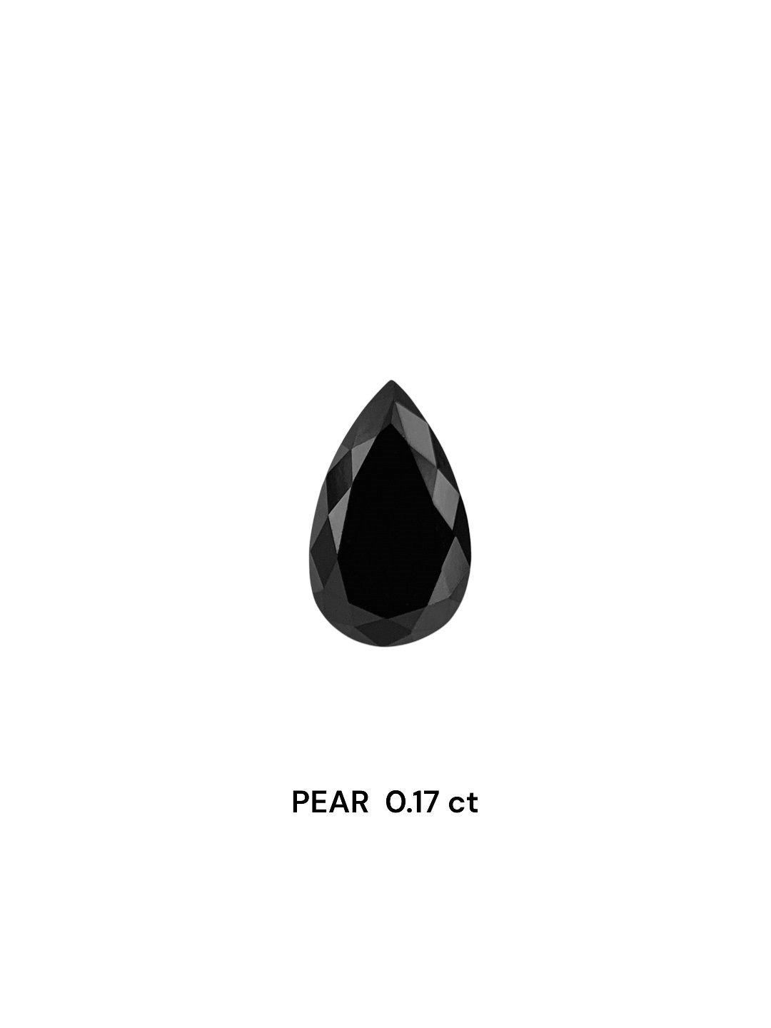 0.17 Carat PEAR Natural Diamond