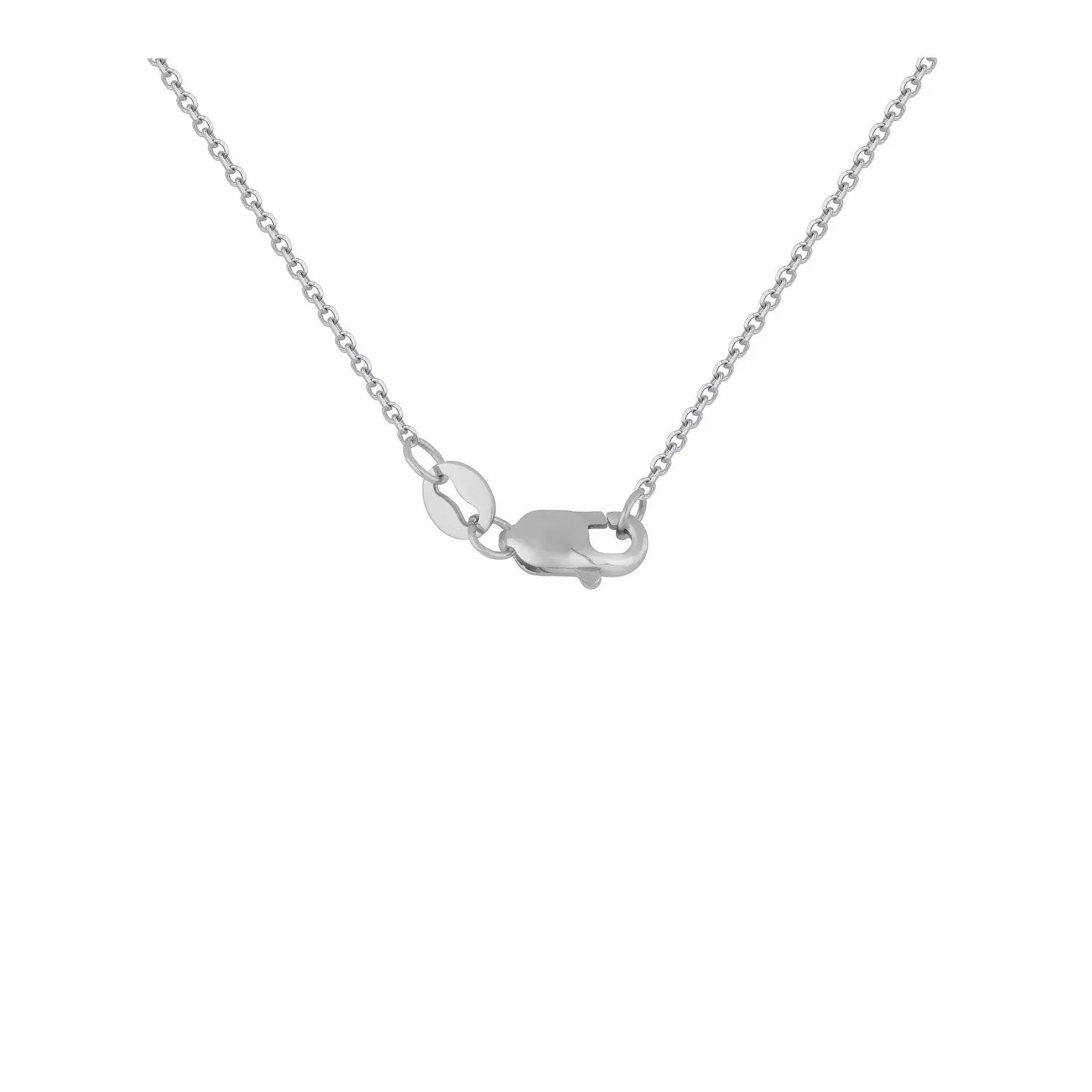 Diamond Chevron Pendant in 14k White Gold (1/3 cttw) RCJ Necklaces  CELESTIA LUXE JEWELLERS