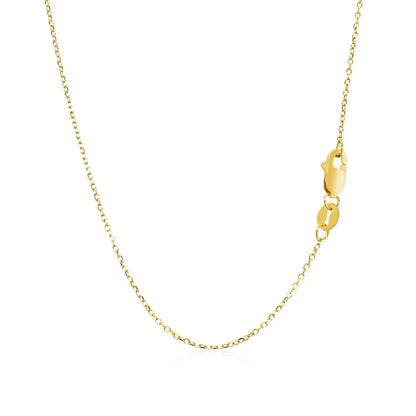Feather Pendant in 10k Yellow Gold RCJ Pendants  CELESTIA LUXE JEWELLERS