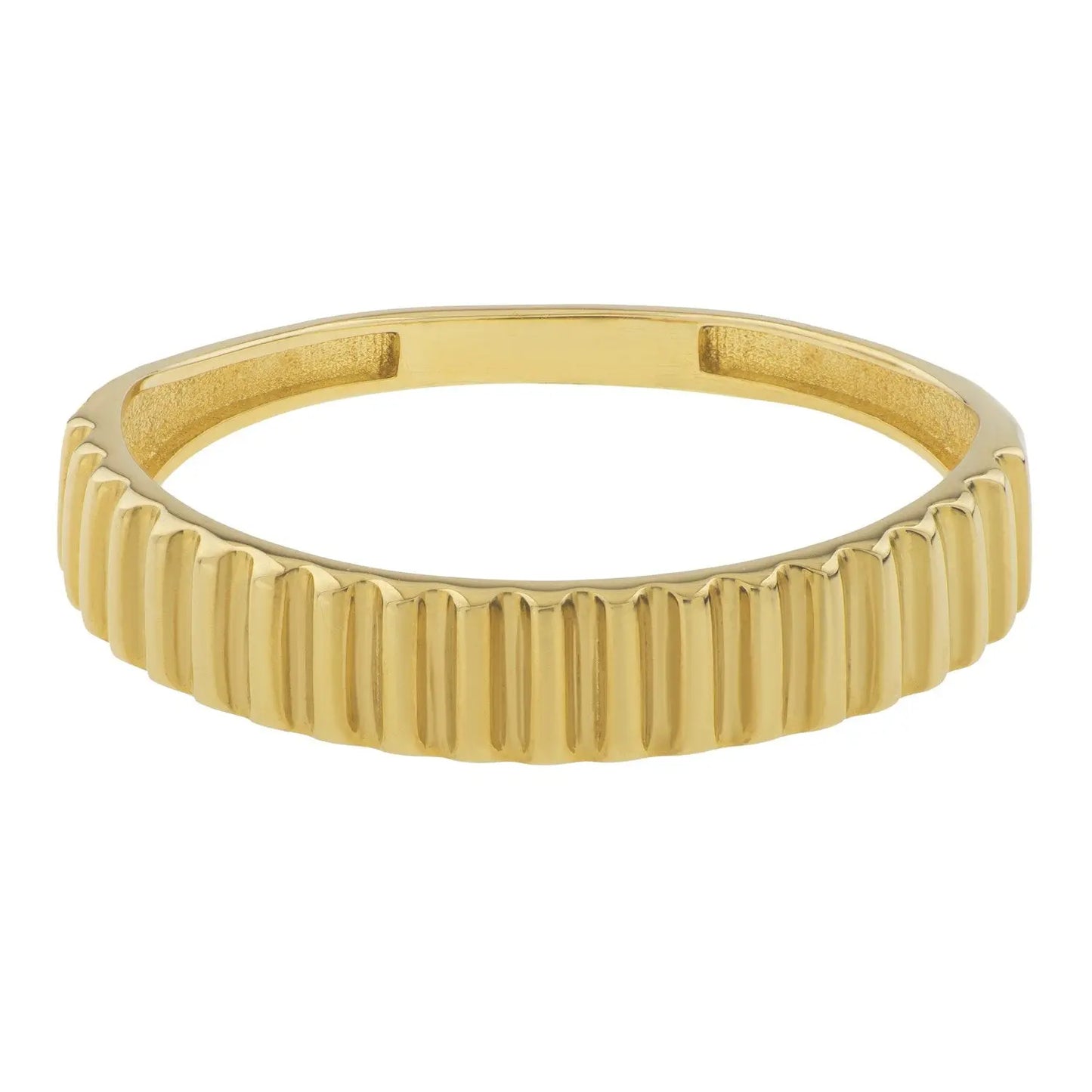 Graduated Ridge Ring in 14K Yellow Gold (1.80 mm) RCJ Rings  CELESTIA LUXE JEWELLERS