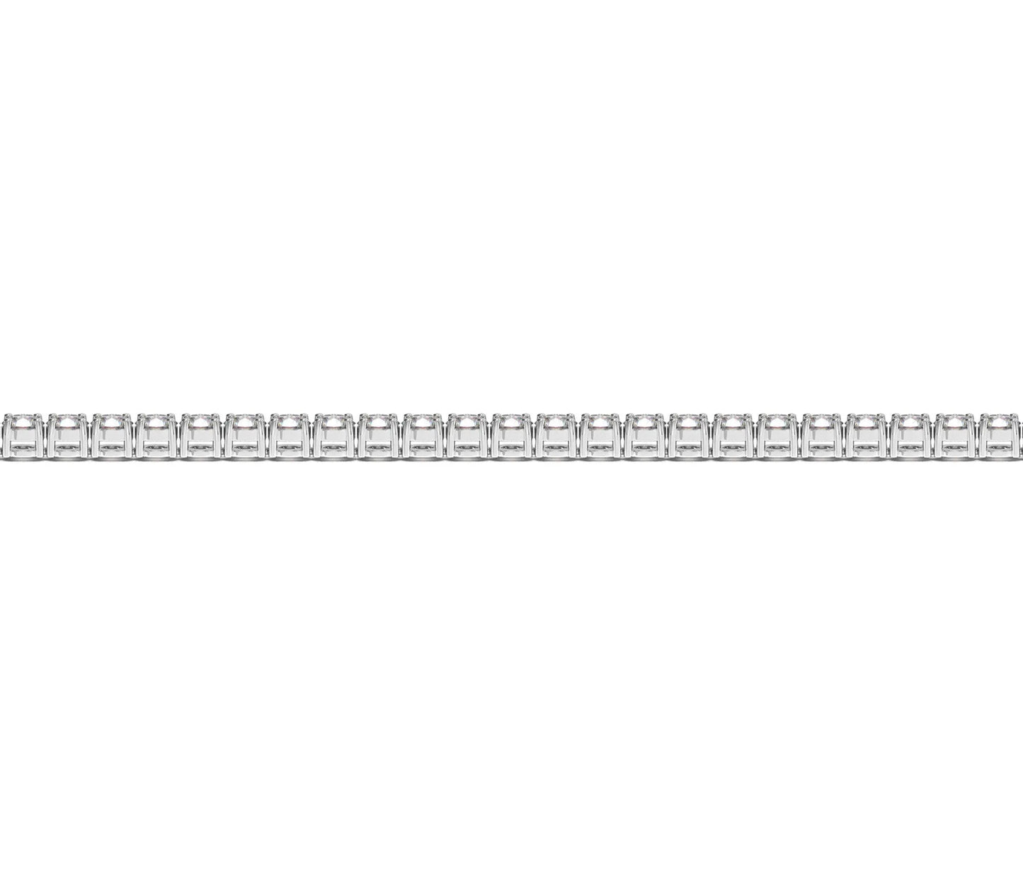 Lab Grown Round Diamond Tennis Bracelet in 14k White Gold (2 cctw F/G  VS2/SI1) RCJ Bracelets  CELESTIA LUXE JEWELLERS