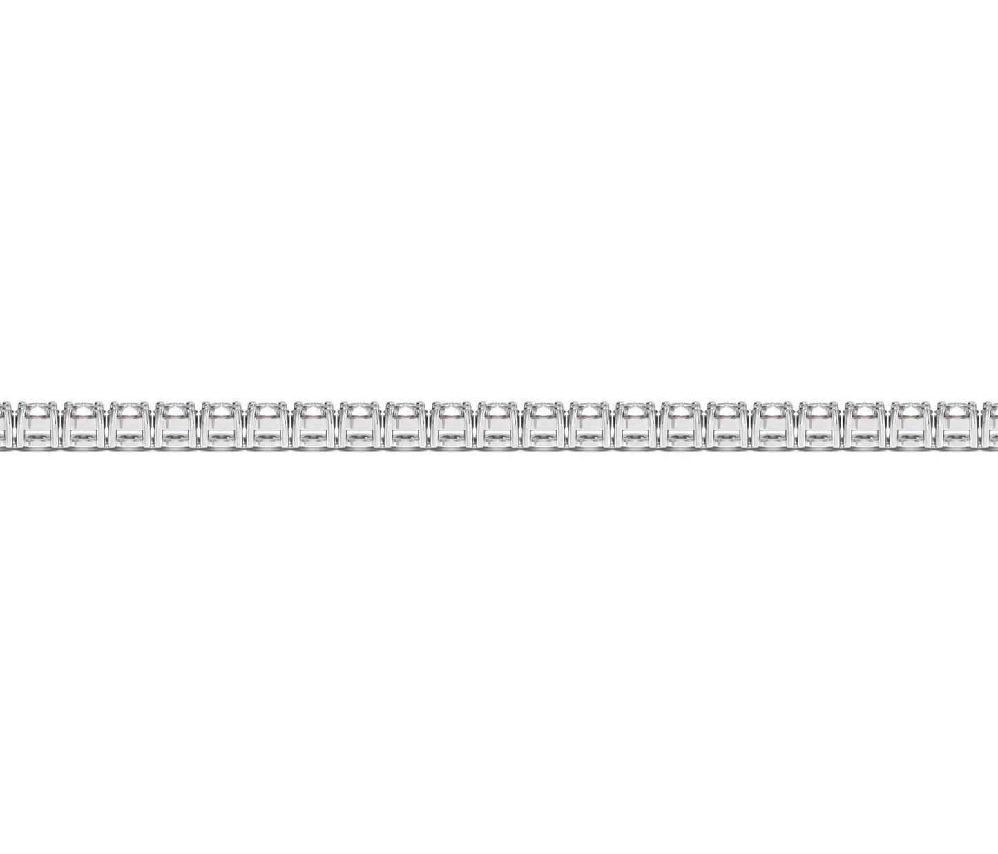 Lab Grown Round Diamond Tennis Bracelet in 14k White Gold (3 cctw F/G  VS2/SI1) RCJ Bracelets  CELESTIA LUXE JEWELLERS