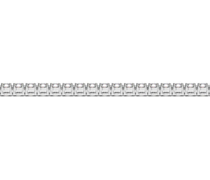 Lab Grown Round Diamond Tennis Bracelet in 14k White Gold (7 cctw F/G  VS2/SI1) RCJ Bracelets  CELESTIA LUXE JEWELLERS