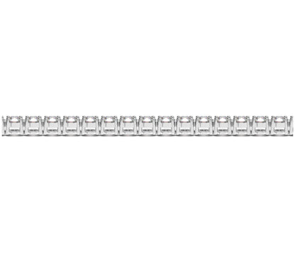 Lab Grown Round Diamond Tennis Bracelet in 14k White Gold (8 cctw F/G  VS2/SI1) RCJ Bracelets  CELESTIA LUXE JEWELLERS