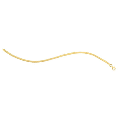 Mini Cube Bracelet in 14K Yellow Gold (2.60 mm) RCJ Bracelets  CELESTIA LUXE JEWELLERS