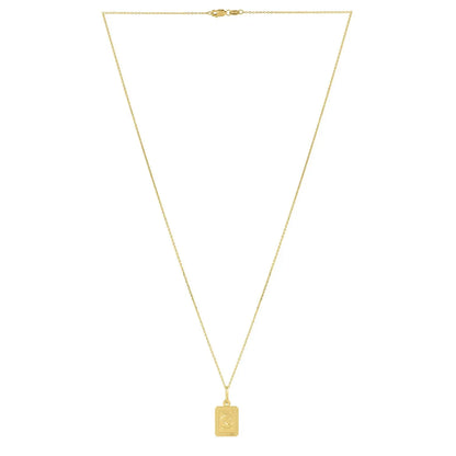 Moon and Stars Necklace in 14K Yellow Gold RCJ Necklaces  CELESTIA LUXE JEWELLERS
