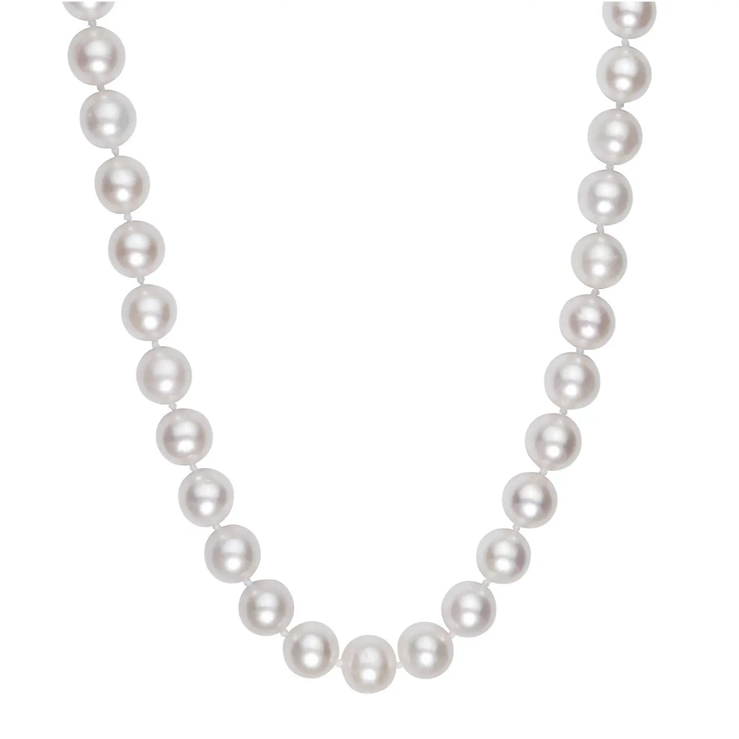 Pearl Necklace with 14K Yellow Gold RCJ Necklaces  CELESTIA LUXE JEWELLERS