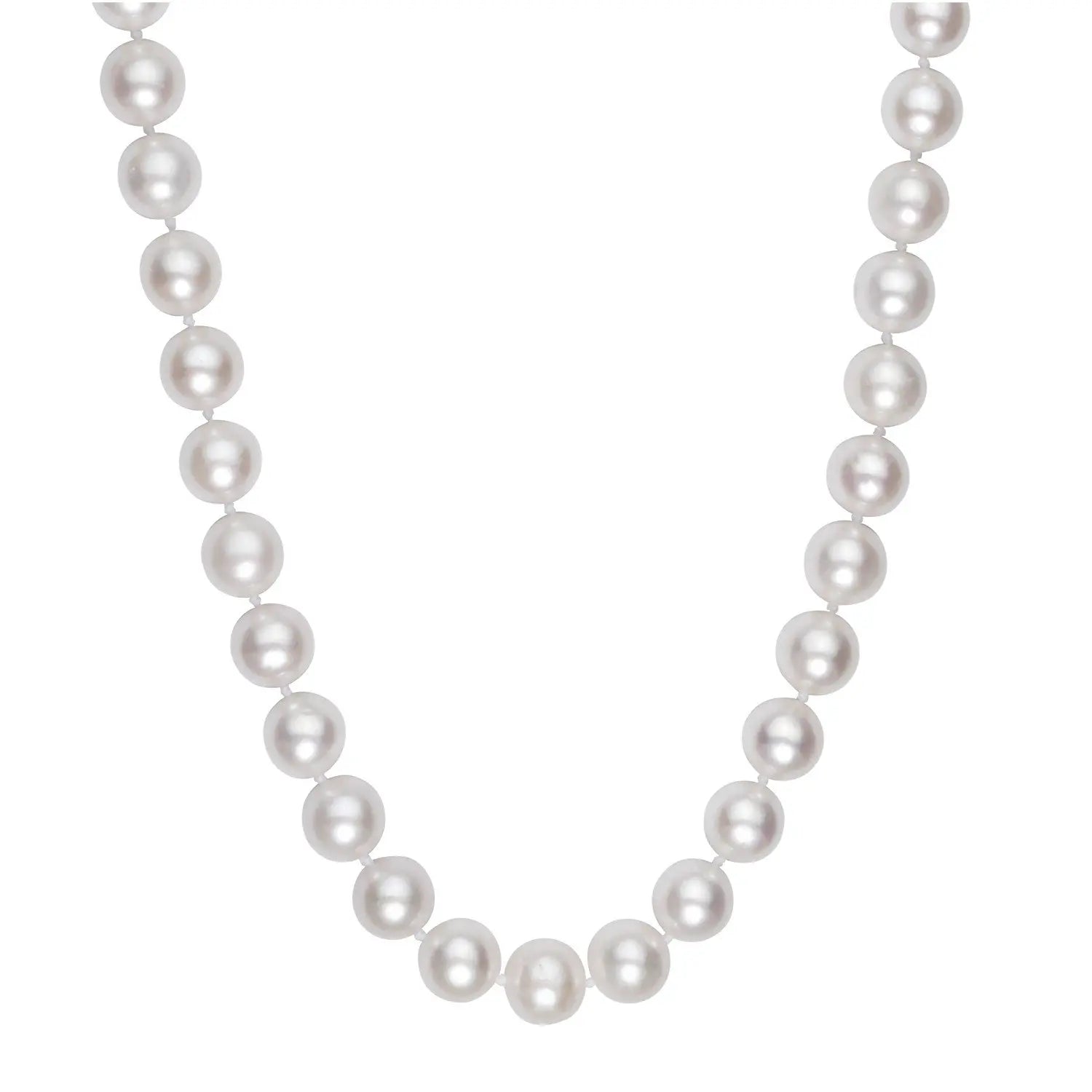 Pearl Necklace with 14K Yellow Gold RCJ Necklaces  CELESTIA LUXE JEWELLERS