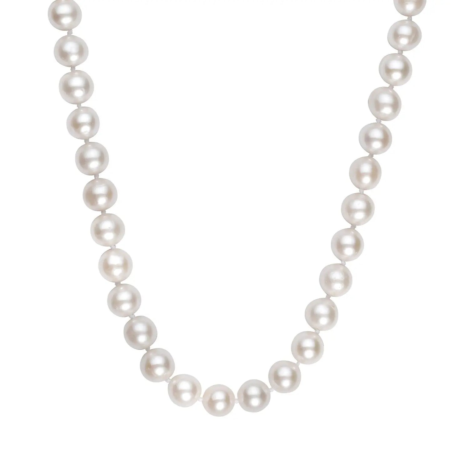 Pearl Necklace with 14K Yellow Gold RCJ Necklaces  CELESTIA LUXE JEWELLERS