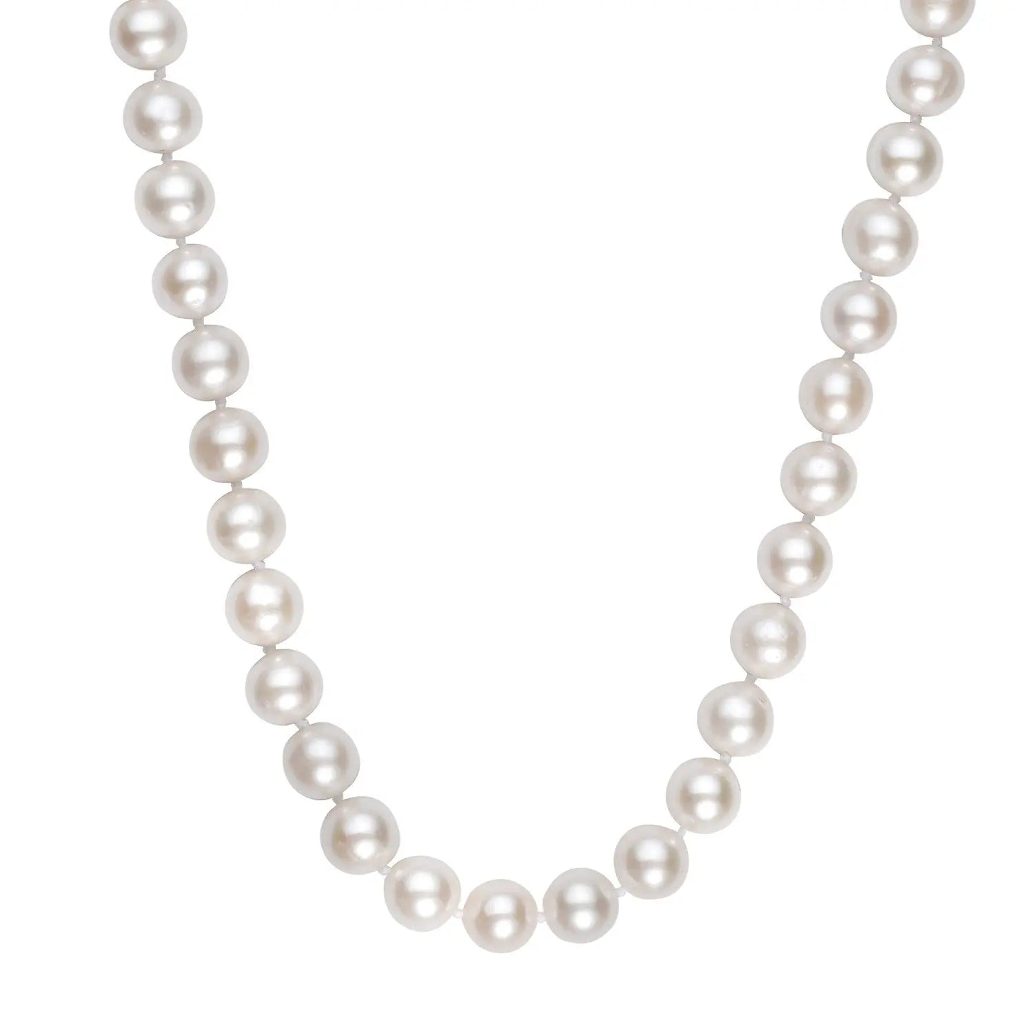 Pearl Necklace with 14K Yellow Gold RCJ Necklaces  CELESTIA LUXE JEWELLERS