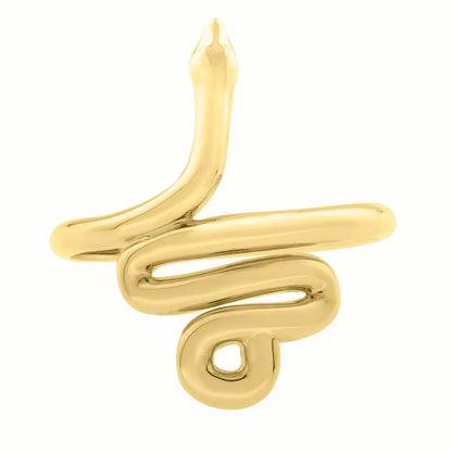 Snake Ring in 14K Yellow Gold (2.00 mm) RCJ Rings  CELESTIA LUXE JEWELLERS