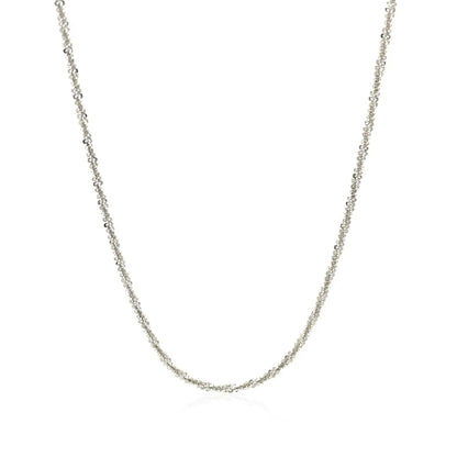 Sterling Silver 1.5mm Adjustable Sparkle Chain (1.50 mm) RCJ Chains  CELESTIA LUXE JEWELLERS