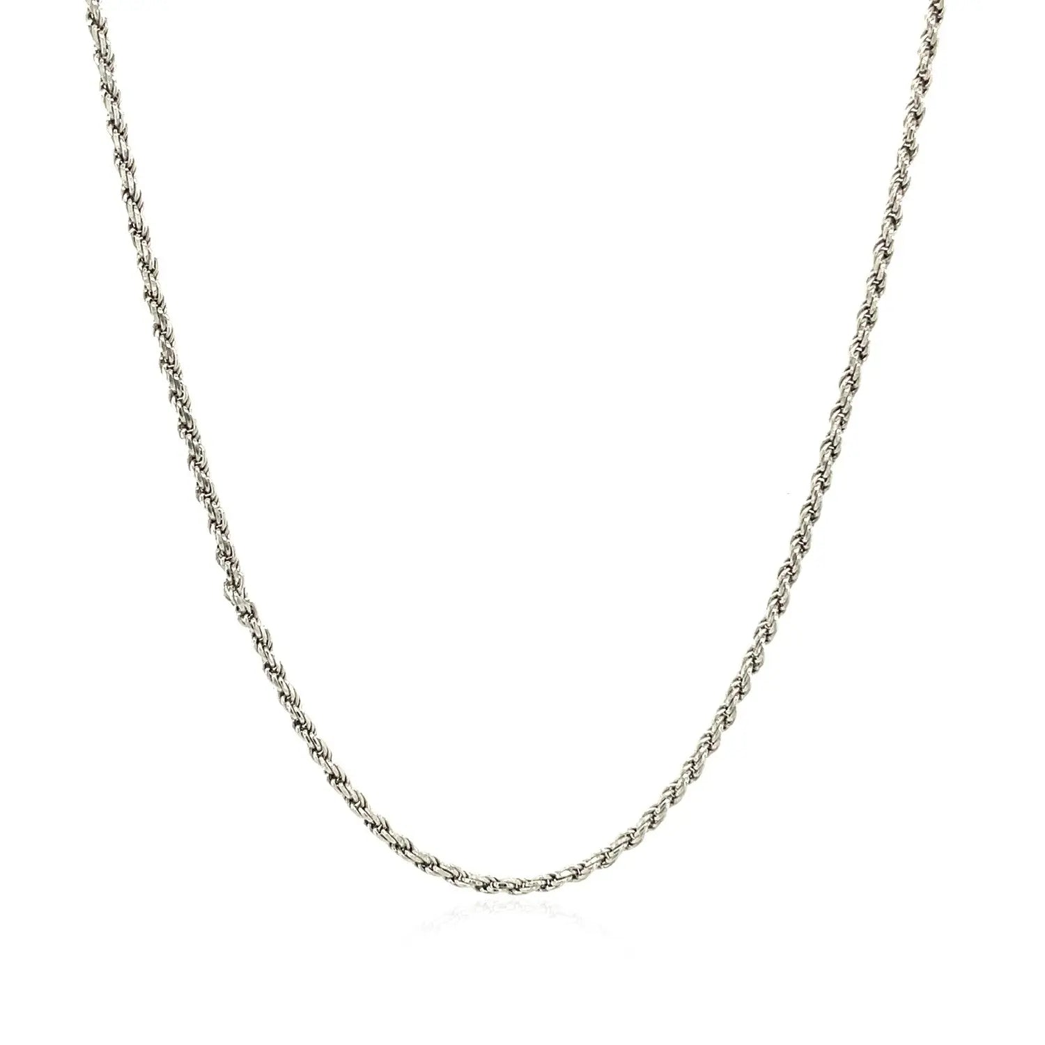 Sterling Silver Diamond Cut Rope Style Chain (1.40 mm) RCJ Chains  CELESTIA LUXE JEWELLERS