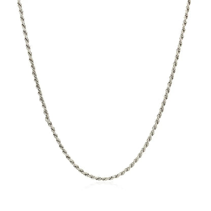 Sterling Silver Diamond Cut Rope Style Chain (1.40 mm) RCJ Chains  CELESTIA LUXE JEWELLERS