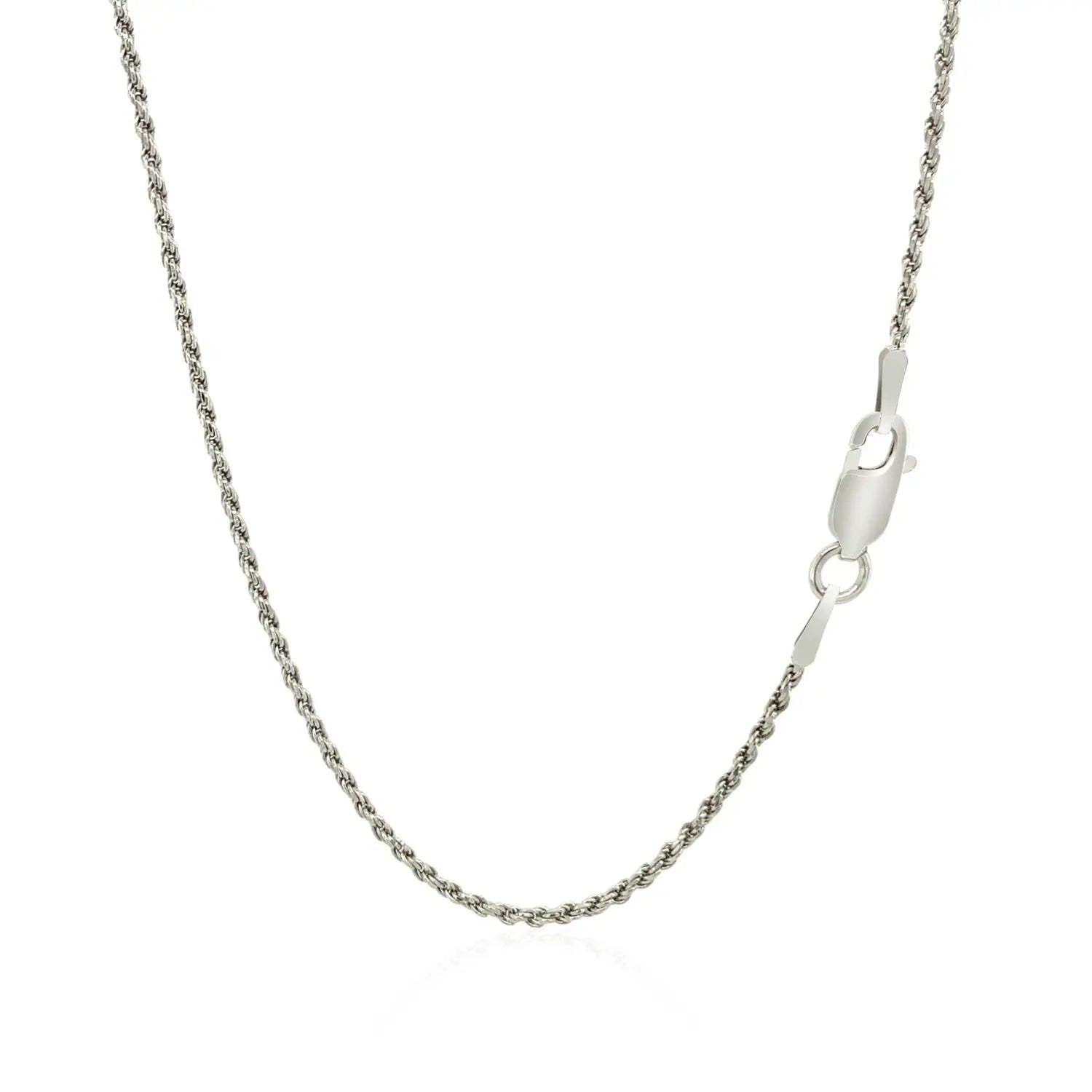 Sterling Silver Diamond Cut Rope Style Chain (1.40 mm) RCJ Chains  CELESTIA LUXE JEWELLERS