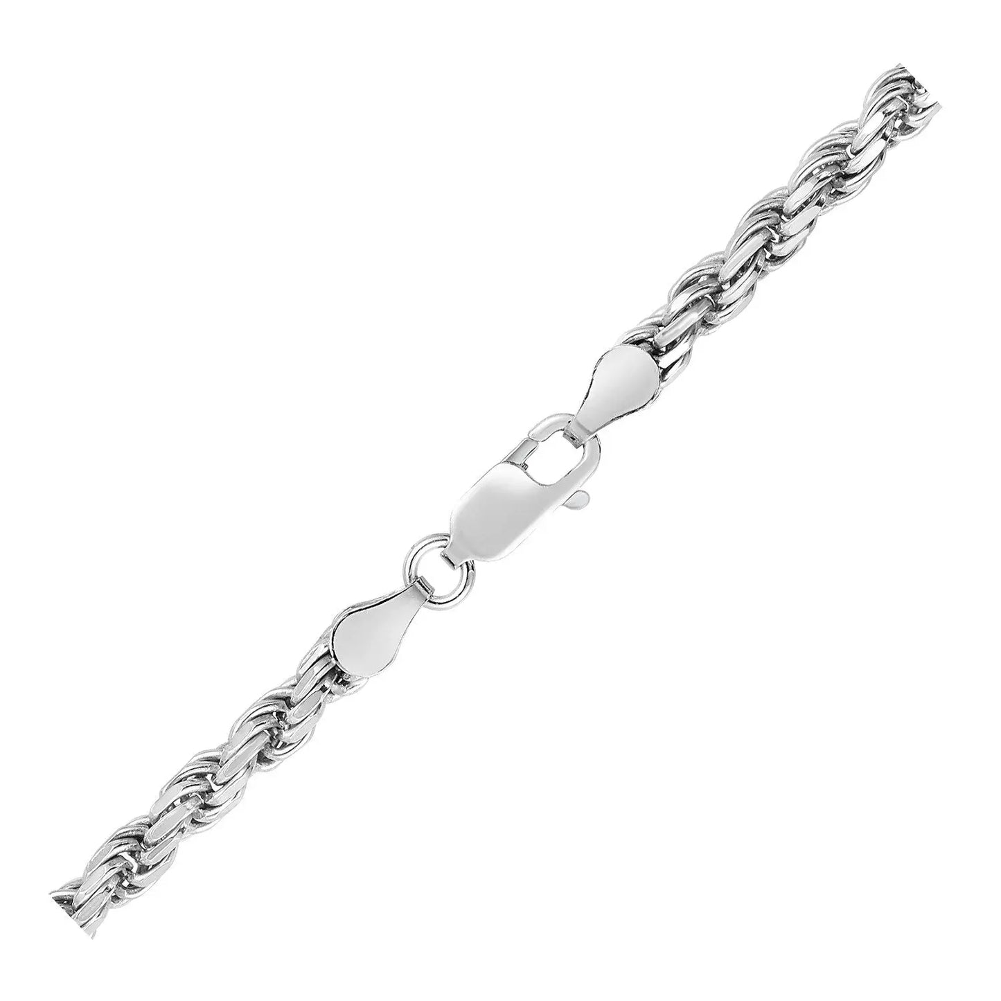 Sterling Silver Diamond Cut Rope Style Chain (3.60 mm) RCJ Chains  CELESTIA LUXE JEWELLERS