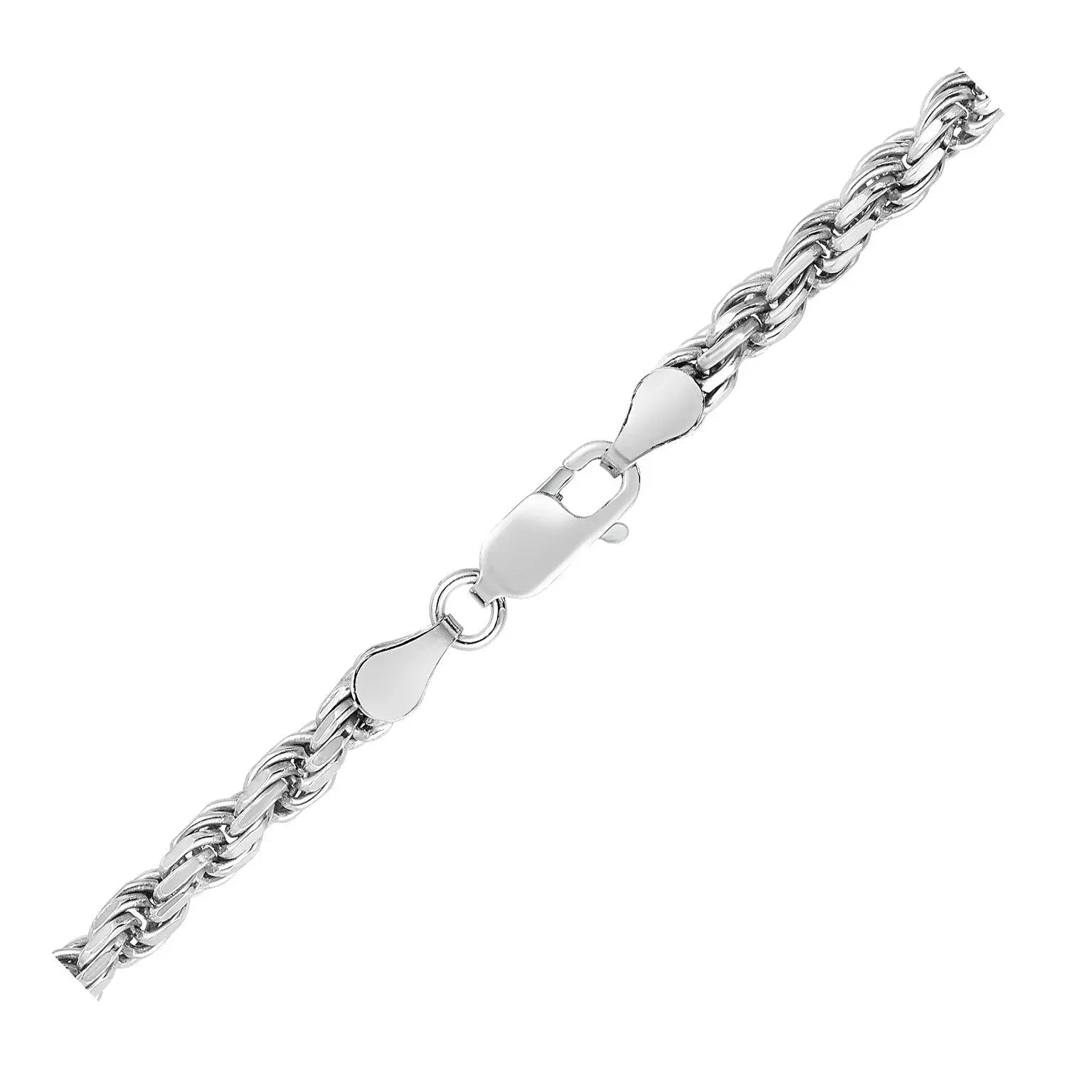 Sterling Silver Diamond Cut Rope Style Chain (3.60 mm) RCJ Chains  CELESTIA LUXE JEWELLERS