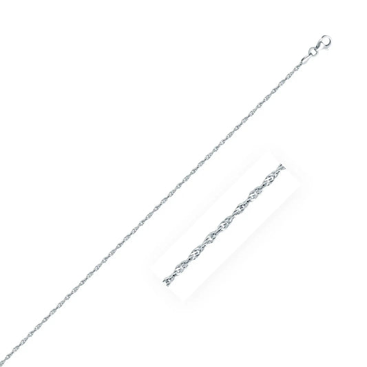 Sterling Silver Singapore Style Chain (1.80 mm) RCJ Chains  CELESTIA LUXE JEWELLERS