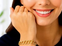 14k Yellow Gold Lite Charm Bracelet